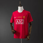 Retro Manchester United 2007-2008 Champions League Version Home